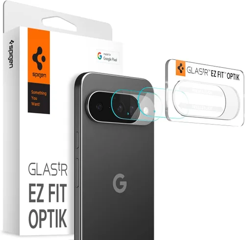 Miniatura 9 de Spigen Protector de pantalla y lente de cámara [Glas.tR EZ Fit Optik] diseñado para Pixel 10 Pro XL [compatible con carcasas] - 2