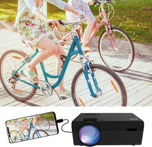Miniatura 2 de Proyector de cine en casa LCD de 150" (negro)