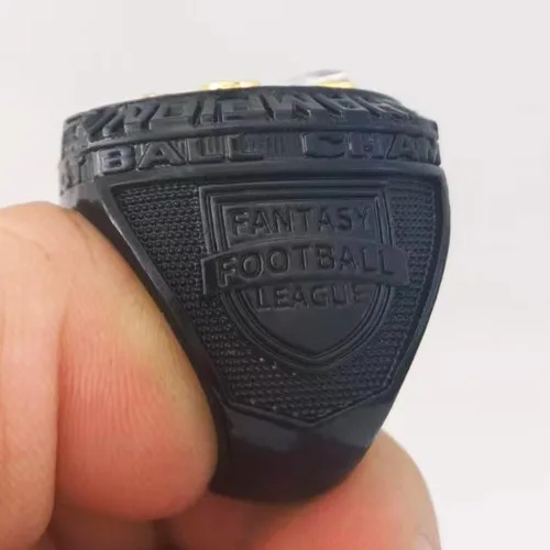 Miniatura 3 de Anillo de trofeo de campeonato de fútbol de fantasía 2023 Premio de anillo de premio Deportivo MVP ganador del Campeonato de la Liga FFL