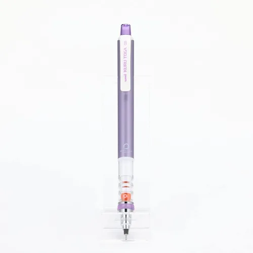 Miniatura 7 de Lápiz portaminas Uni Kuru Toga estándar, negro, 0.0112 pulgadas, Violeta
