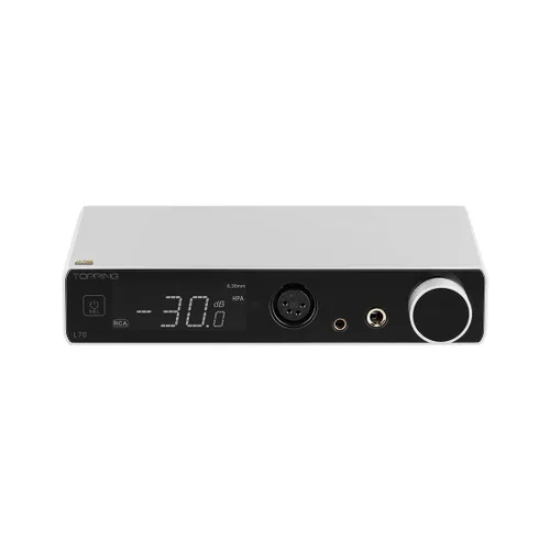 Miniatura 10 de Topping L70 Amplificador de auriculares NFCA completamente equilibrado, 7500 mWx2 amplificador de auriculares HiFi, 4 pines XLR/0.173 in Negro
