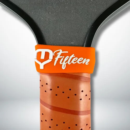 Miniatura 10 de Bandas de nombre de paleta de pickleball personalizadas, agarre de silicona personalizado, etiquetas de identificación de pickleball duraderas Verde