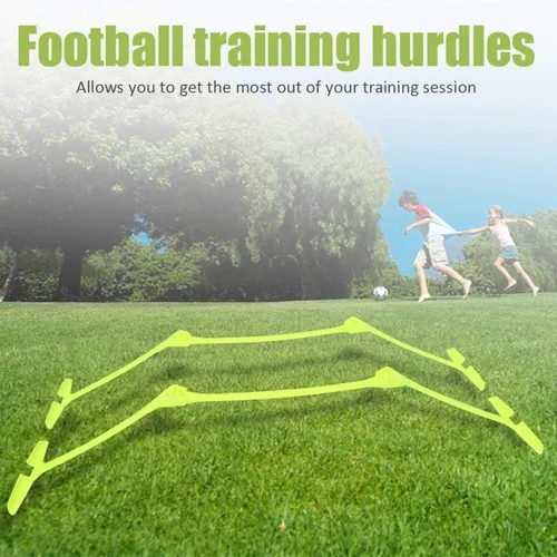 Miniatura 2 de 2 obstáculos de entrenamiento de velocidad, 2 piezas de obstáculos de entrenamiento de fútbol, ayudas de entrenamiento de velocidad, obstáculos