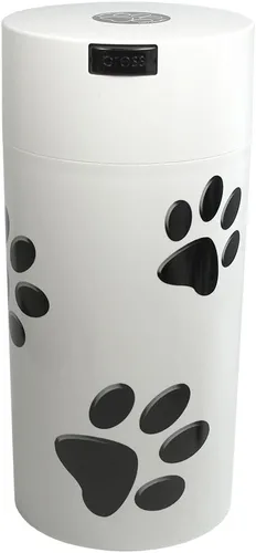 Miniatura 16 de Tightpac America Tightvac Pawvac Contenedor sellado para almacenamiento de comida y golosinas para mascotas Gato Blanco