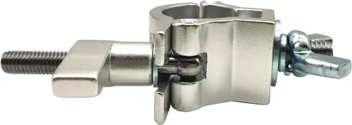 Miniatura 2 de Abrazadera de luz de escenario, abrazaderas de armadura de iluminación de 1-1/4 pulgadas, aleación de aluminio resistente, 165 libras para tubería