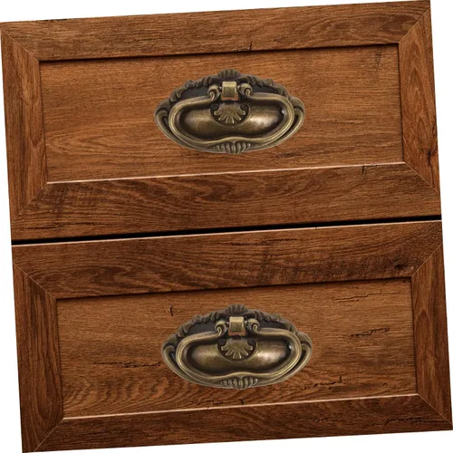 Miniatura 7 de OSALADI Actualiza tus muebles, manijas de cajón de 3.071 x 1.693 in, 5 juegos de herrajes de caja de madera, perillas vintage para armario