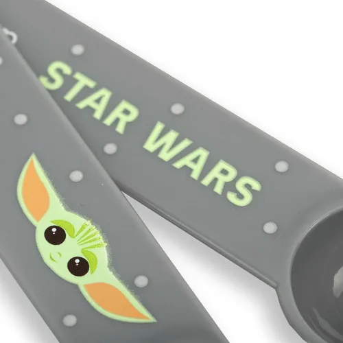 Miniatura 4 de Disney Star Wars The Mandalorian - Cucharas medidoras adorables de Baby Yoda para cocina Plateado/Verde