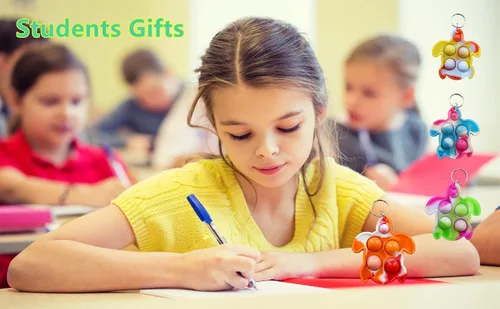 Miniatura 5 de Paquete de 100 llaveros a granel con diseño de tortugas pequeñas, para niños y niñas, regalos de fiesta de cumpleaños, suministros de verano, aula