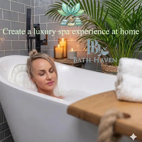 Miniatura 7 de Almohada de baño para hombres y mujeres de lujo, cojín ergonómico para cuello, cabeza y hombros Blanco