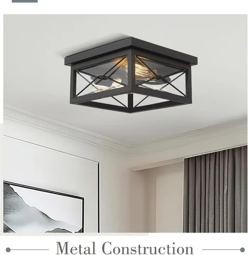 Miniatura 3 de Emliviar, lámpara de techo para interiores y exteriores, 0387B-CL