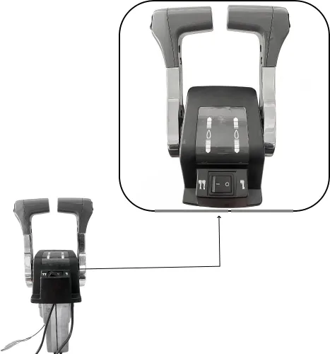 Miniatura 4 de Motor fuera de borda Suzuki DT DF 67200-93J15 Acelerador de control remoto de doble control montado en la parte superior 67200-93E13 compatible