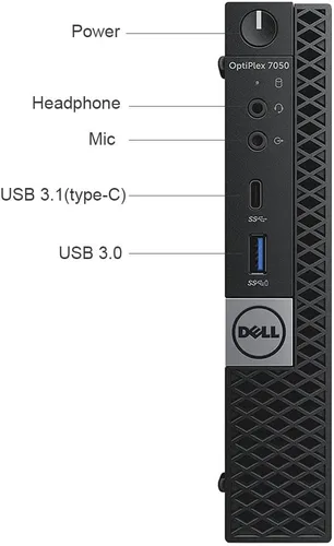 Miniatura 3 de Dell Optiplex 7050 Micro Business Desktop i5-6500T hasta 3.10GHz 16GB DDR4 Nuevo 512GB NVMe M.2 SSD Teclado inalámbrico Mouse WiFi BT HDMI Dual