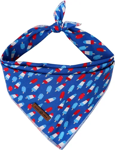 Miniatura 18 de lionet paws Bandana de conejo de Pascua para perros pequeños, medianos y grandes, pañuelo triangular para perros y gatos, bufanda para niñas y niños