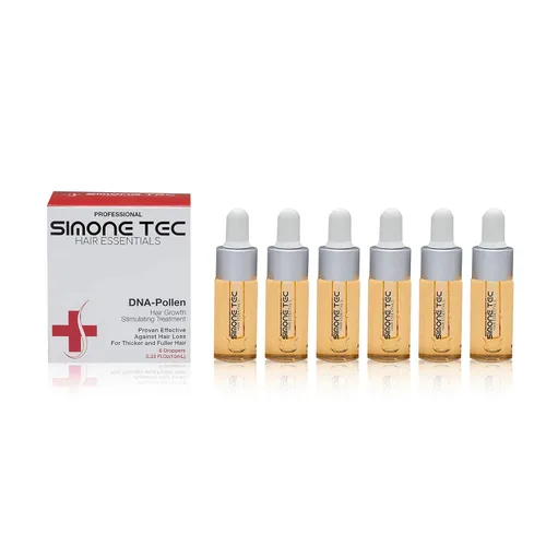 Miniatura 12 de Simone Tec DX2-Dixidox - Tratamiento antipérdida de cabello Tratamiento estimulante del crecimiento del ADN y polen Eficaz contra la pérdida