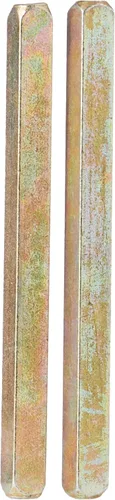 Merriway® Barra de husillo para manija de puerta, 0.3 pulgadas (0.299 in) cuadrada x 4 pulgadas de longitud, paquete de 2 husillos de repuesto de