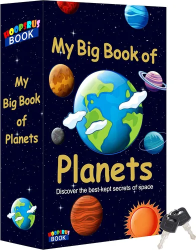 Miniatura 60 de Caja de almacenamiento segura para libros de desviación con páginas reales, combinación de cerradura y llave, caja fuerte para guardar dinero, cajas