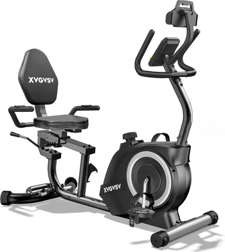 Miniatura 10 de Recumbent Exercise Bike for Home Use, Quiet Recumbent Stationary Bikes for Adults & Seniors, 16-Level Resistance, Adjustable Seat, Supports 400LB