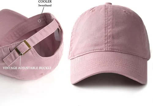 Miniatura 2 de FURTALK Gorra de béisbol para hombre y mujer, 100% algodón lavado, gorra suave, ajustable, unisex, sin estructura, gorras de béisbol