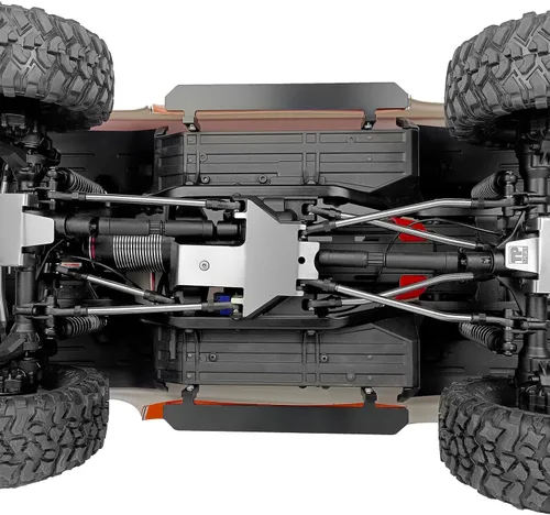 Miniatura 7 de RCHUBAM - Kit de extremo de varilla de enlace de acero inoxidable de 12.323 in distancia entre ejes para 1/10 Axial TRX TRX4 RC Crawler Car