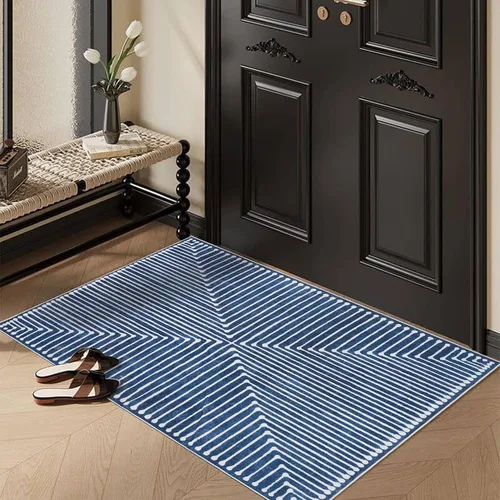 Miniatura 22 de GLN Rugs Contemporary Collection - Alfombra de felpilla lavable a máquina, contemporánea, antideslizante, de pelo corto, alfombra de felpilla