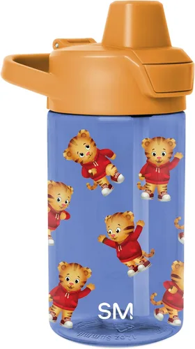 Miniatura 31 de Simple Modern Peppa Pig Botella de Agua Summit de Plástico Tritan para Niños 12 oz Taza Sin BPA con Tapa de Pajita Cubierta a Prueba de Fugas