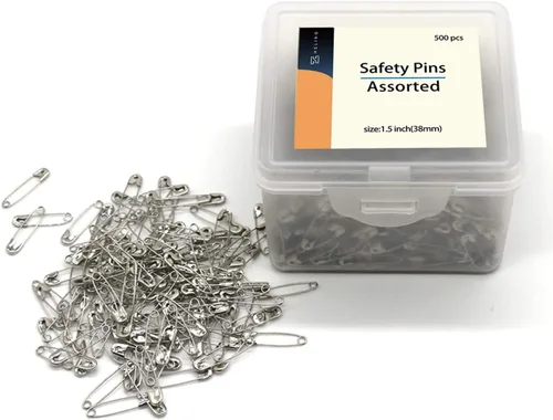 Miniatura 3 de Alfileres de seguridad de 1.5 pulgadas/38 mm al por mayor (38 mm-500 piezas)