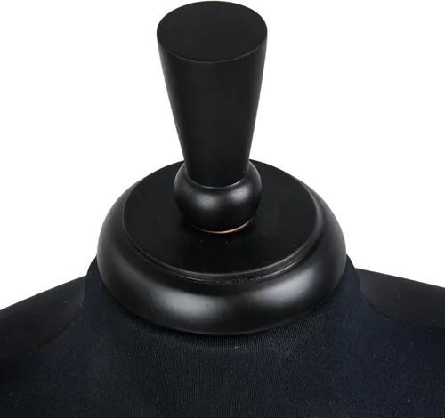 Miniatura 4 de SSWBasics Forma de modista de camisa de jersey negra masculina - Torso de maniquí para coser - Pinnable