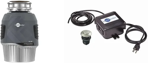 Miniatura 14 de InSinkErator EVOLUTION 1 HP 1 CV, Serie Avanzada de Triturador de Residuos Alimenticios con Alimentación Continua, Gris