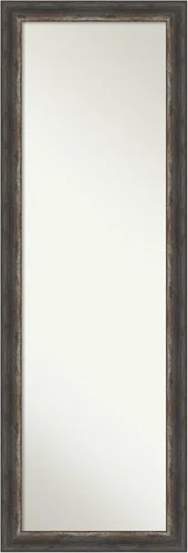 Miniatura 18 de Amanti Art Espejo de pared para puerta, espejo de longitud completa (51.5 x 17.5 pulgadas), espejo estrecho de cuerpo completo para muebles y espejo