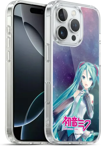 Miniatura 60 de Head Case Designs Licencia Oficial Hatsune Miku Gráficos Lindos Carcasa de Gel [Protección de Grado Militar] Compatible con Apple iPhone 7