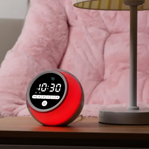 Miniatura 6 de Reloj despertador para niños, Ok to Wake Clock con luces nocturnas, temporizador de siesta, reloj de entrenamiento del sueño para niños pequeños