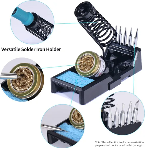 Miniatura 8 de YIHUA Paquete de kit de soldador manual 947-III con soporte para soldador X-4 Premium (opción de respaldo)(15 artículos)