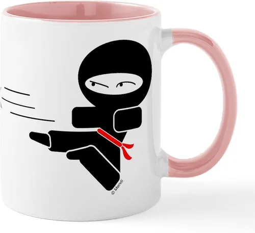 Miniatura 14 de CafePress Ascii - Taza de café de cerámica, taza de té, 11 onzas