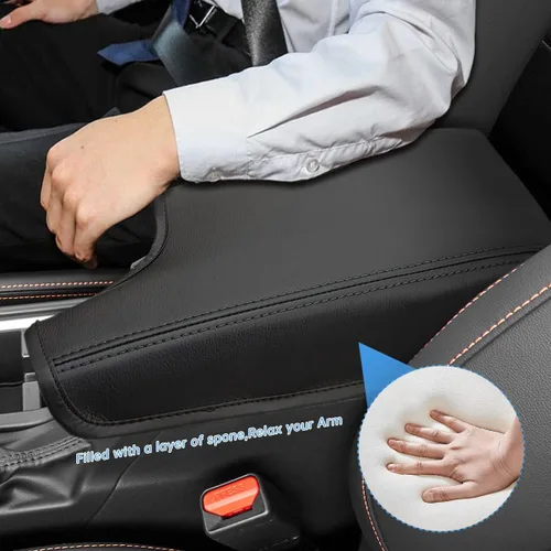 Miniatura 4 de INTGET Funda para reposabrazos de consola central de automóvil para Subaru Crosstrek 2021 2022 2023 2018 2019 2020/Impreza Accesorios 2017-2023 Tapa