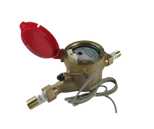 Miniatura 14 de DAE Medidor de agua caliente sin plomo MJ-75R NTEP, acoplamientos NPT de 3/4", salida de pulso, galón