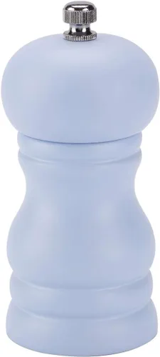 Miniatura 10 de uxcell Molinillo de sal y molinillo de madera de 4.5 pulgadas con grosor ajustable para condimentos, preparación de comidas, cocina, comedor