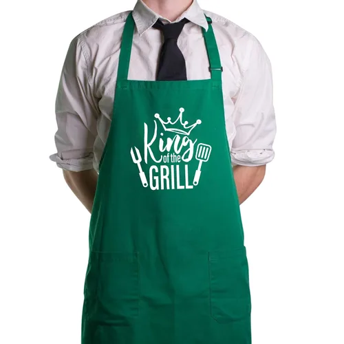 Miniatura 11 de Delantal de chef personalizado con nombre, delantal de cocina personalizado para hombres y mujeres, regalo de cocina ajustable para cocineros