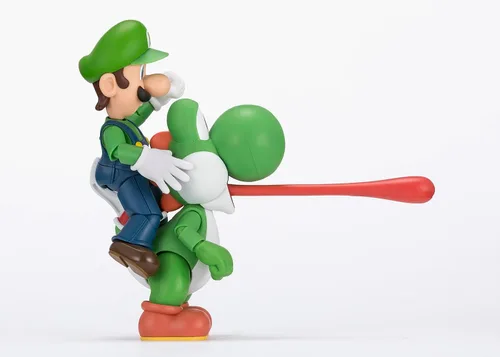 Miniatura 8 de TAMASHII NATIONS - Figura de acción de Super Mario - Yoshi S.H.Figuarts