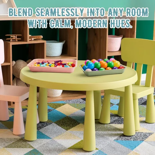 Miniatura 5 de Mifoci Morandi - 15 bandejas de plástico para actividades artísticas y manualidades, bandejas apilables de plástico para servir para proyectos