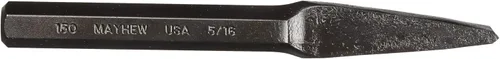Miniatura 4 de Mayhew Tools 10405 - Cincel para cabo, 1/2", acabado de óxido negro
