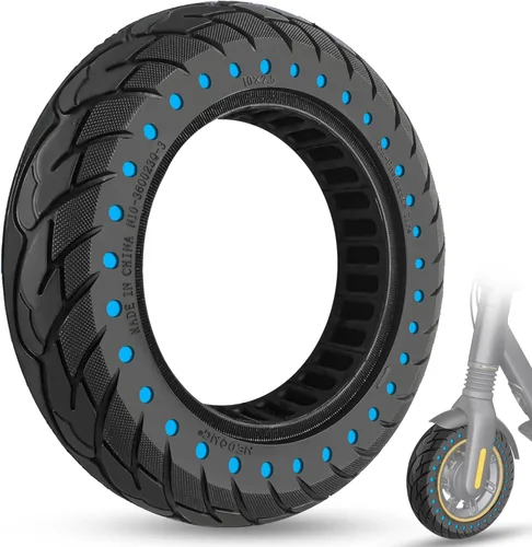Miniatura 8 de 10 x 2.5 Pulgadas Neumático para Patinete Eléctrico Neumático Sólido 60/70-6.5 Ajuste para Ninebot Max G30P G30LP~Gotrax G5 G6~Hiboy Max 3~Hover 1