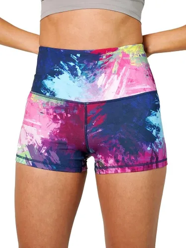 Miniatura 2 de Tough Mode Pantalones cortos deportivos para mujer, de tiro alto, 3 pulgadas, 5 pulgadas, súper suaves, para entrenamiento, correr, yoga, voleibol