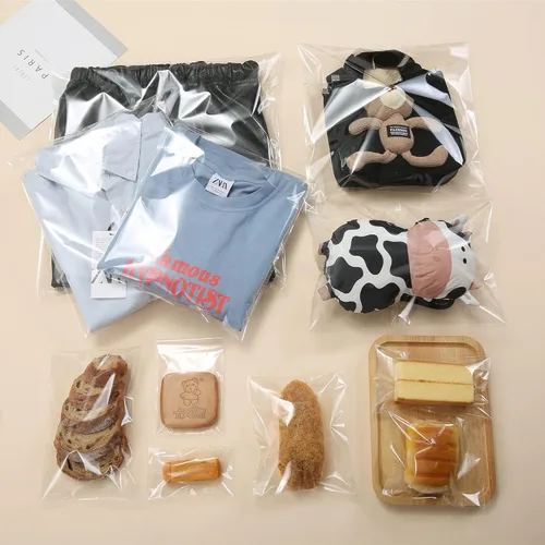 Miniatura 4 de 200 bolsas de celofán transparente de 3 x 5 pulgadas, bolsas de plástico adhesivas resellables para galletas, regalo de dulces 3"x5"-200PCS