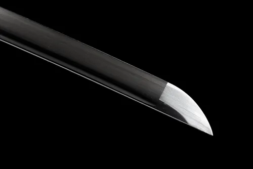 Miniatura 6 de Espada japonesa samurái negra Katana espadas forjadas a mano