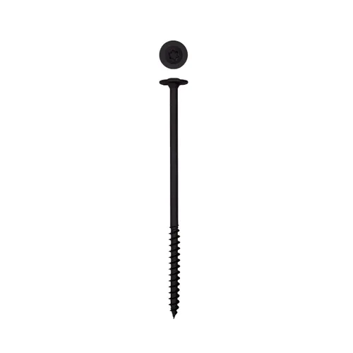 Miniatura 18 de SPAX Tornillos de retraso de madera estructural con cabezal de arandela exterior de 1/4" x 2-1/2", broca Torx T-Star (50 EA) incluida, resistente a