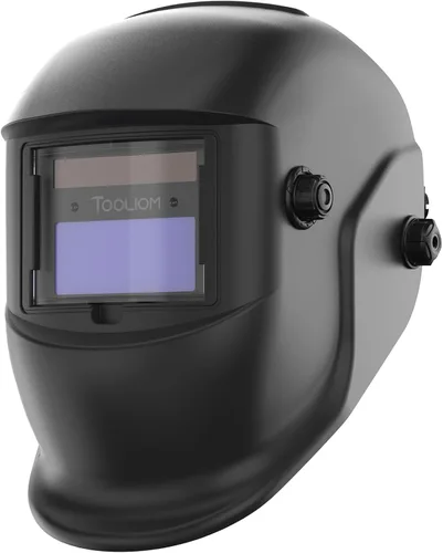 Miniatura 11 de TOOLIOM - Casco de soldadura con oscurecimiento automático, funciona con energía solar, con rango de sombra ajustable 4/9-13 para capucha