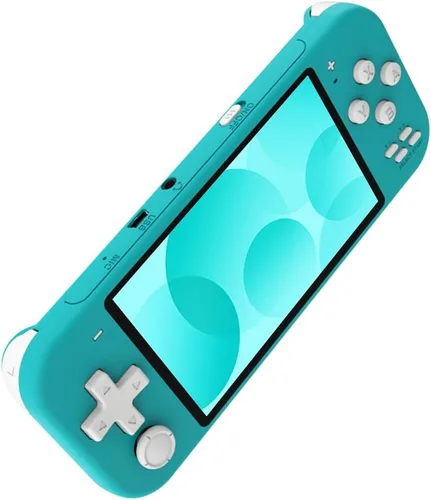 Miniatura 10 de Mini consola de juegos retro portátil X20, consola de juegos portátil de 4.3 pulgadas con joysticks, 2000 juegos integrados, descarga de juegos Azul
