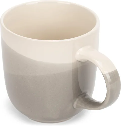 Miniatura 20 de Elanze Designs Paquete de 2 tazas de café de cerámica de cerámica de 14 onzas, color verde eucalipto