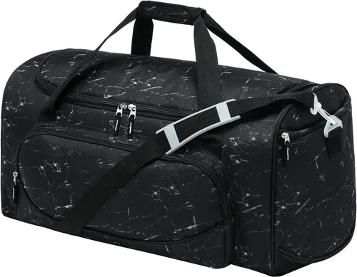 Miniatura 31 de Bolsa de gimnasio para hombre, 55 L, duradera, grande, para viajes, entrenamiento, fitness