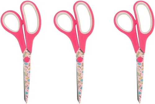 Miniatura 7 de SINGER 7 cuchillas antiadherentes, tijeras con estampado de unicornio, multicolor